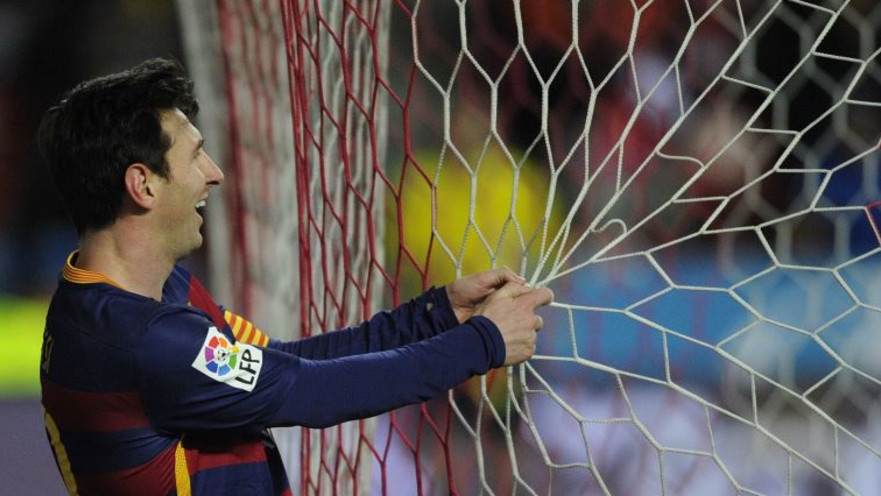 קורע רשתות. ליאו מסי