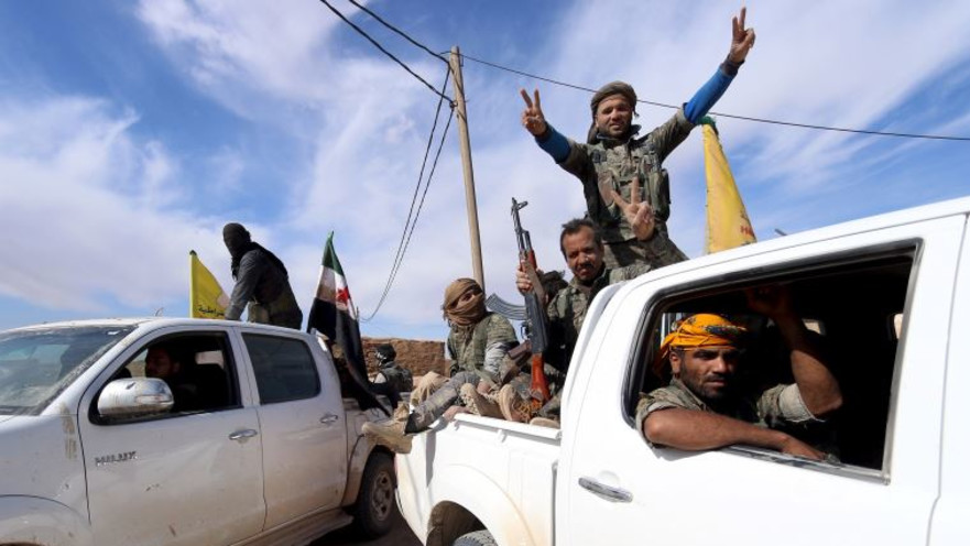 גורמי אופוזיציה סורים כבשו את העיירה אל שדאדי, 19.2.16