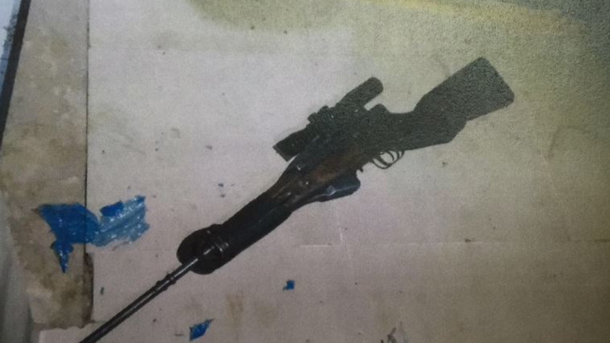 נשק ששימש צלפים מחברון