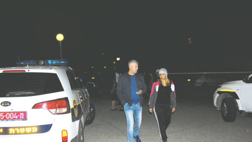 זירת רצח אשת עד המדינה בבאר שבע