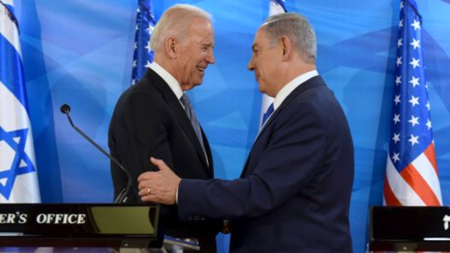 בנימין נתניהו וג'ו ביידן