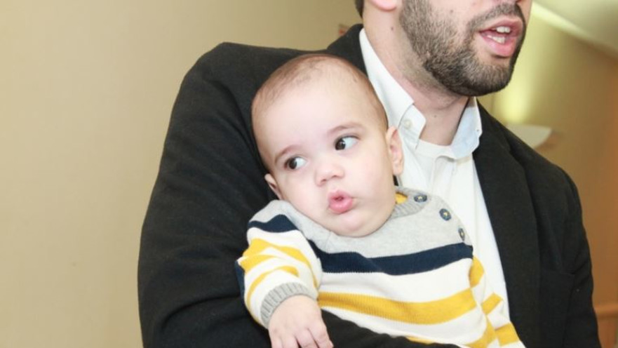 התינוק שטולטל, דניאל גרסון, משוחרר מביה"ח