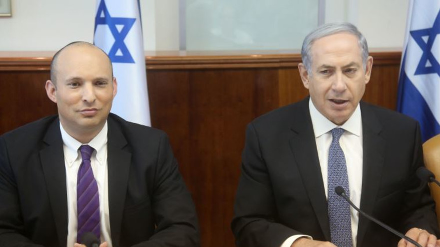 בנימין נתניהו ונפתלי בנט