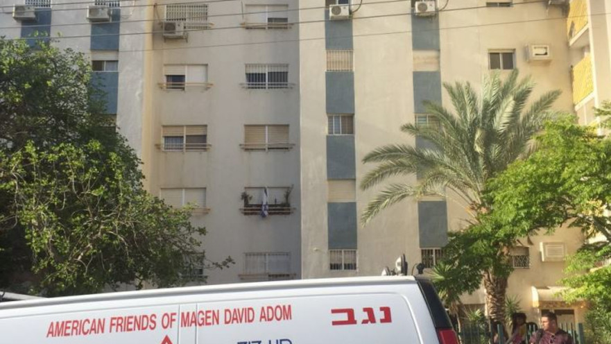 הבניין ממנו נפל ילד כבן 4 ונהרג בבאר שבע