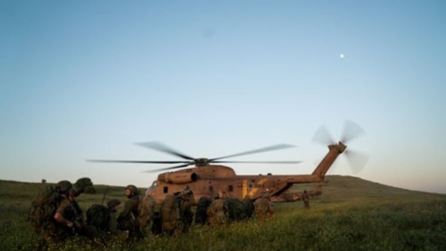 תרגיל הפתע המטכ"לי ברמת הגולן