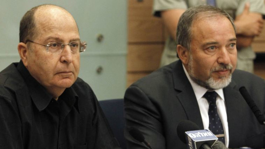 משה יעלון ואביגדור ליברמן