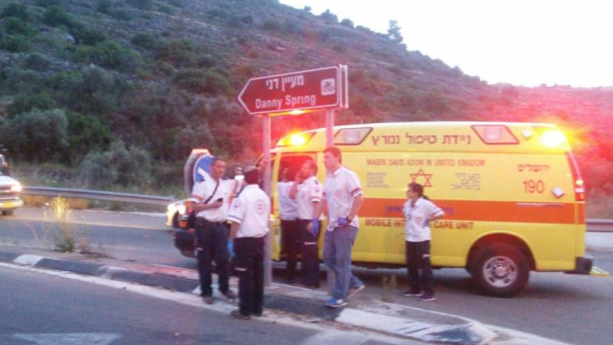 פיגוע דריסה בצומת הפרסה