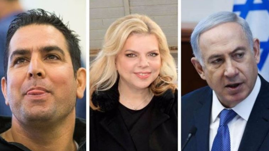 ביבי ושרה נתניהו ומני נפתלי