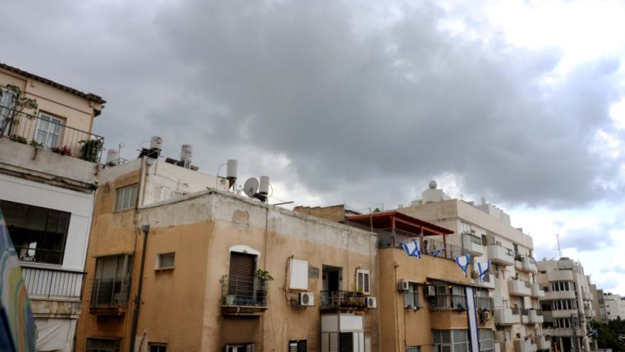 גשם בתל אביב