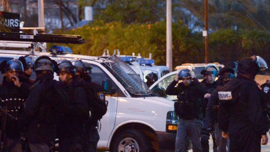 כוחות משטרה במרדף. צילום אילוסטרציה