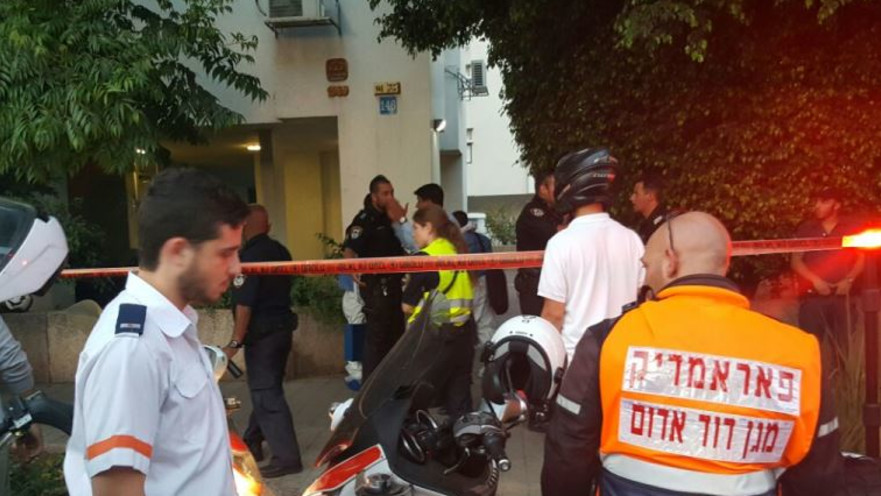 זירת הדקירה ביגאל אלון