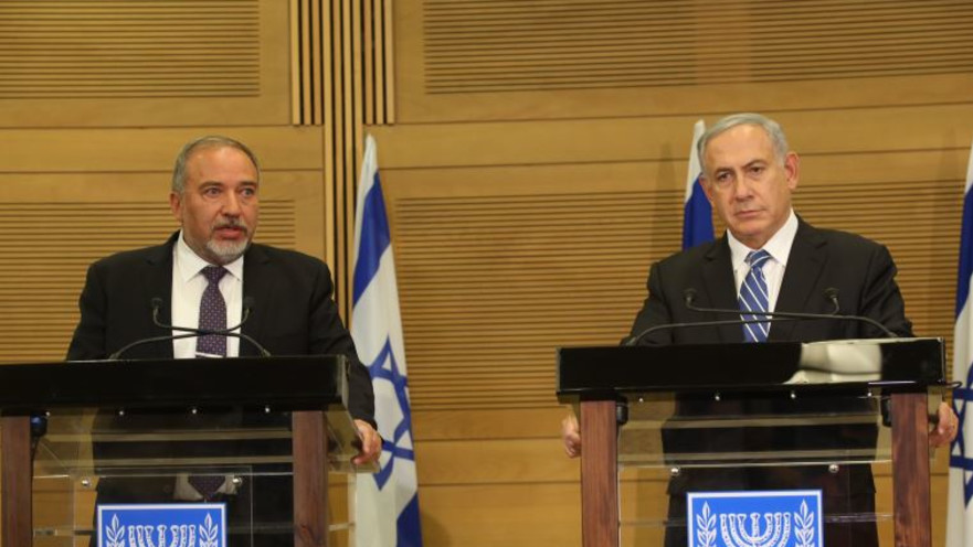 נתניהו וליברמן