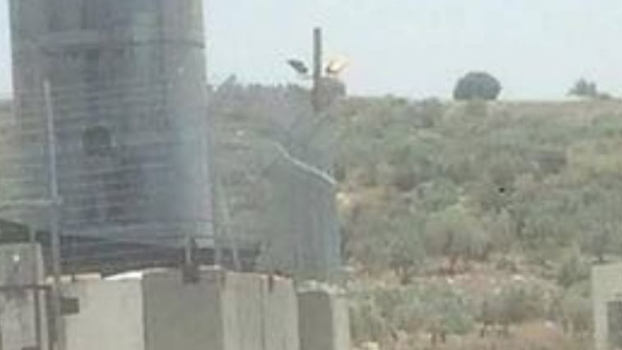 זירת ניסיון הדקירה בשומרון