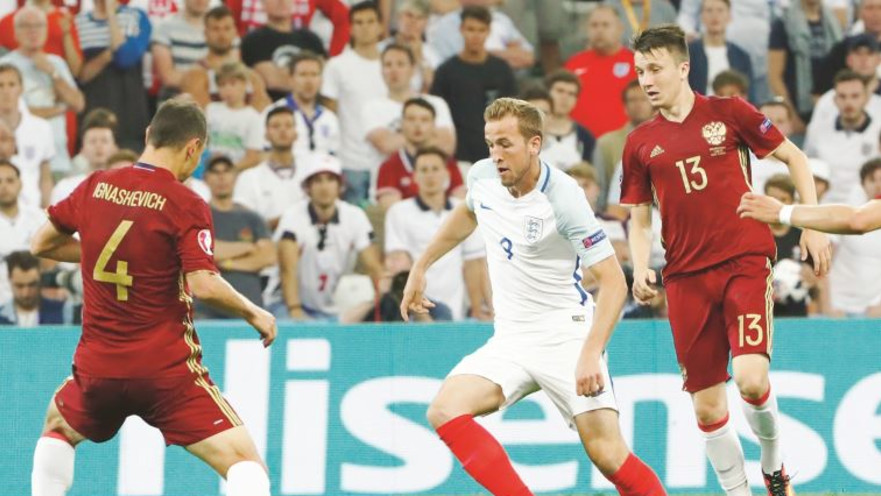 הארי קיין מול נבחרת רוסיה, יורו 2016