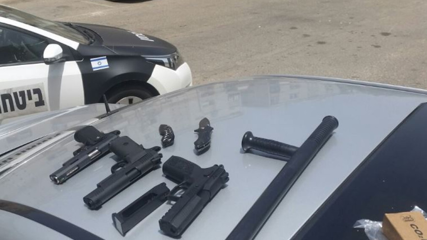 אמל"ח שנתפס בקריית שמואל