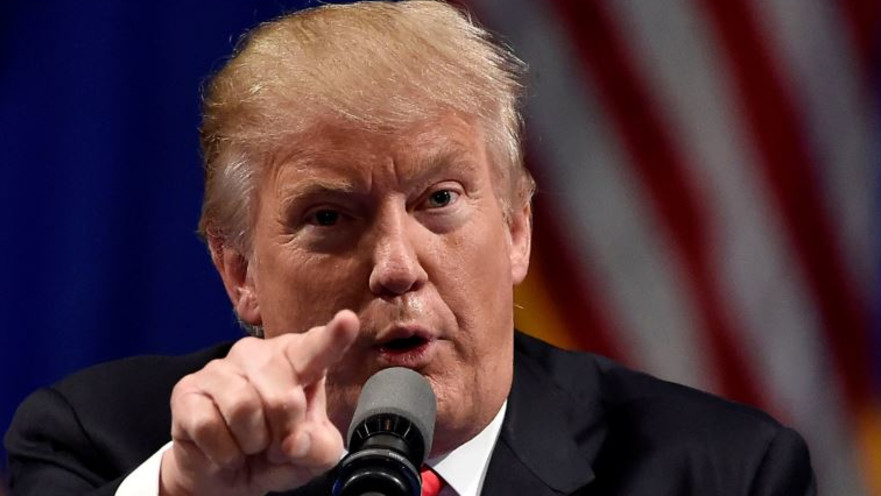 טראמפ בעצרת בלאס וגאס