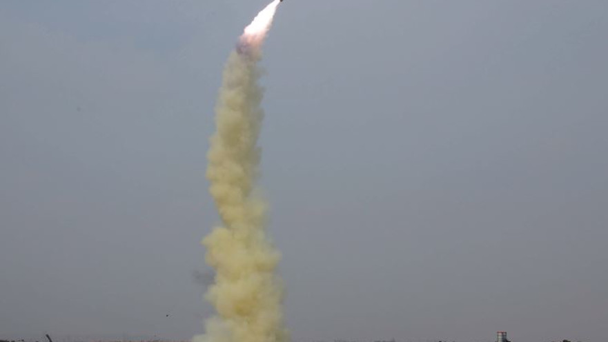 שיגור טיל בקוריאה הצפונית, אפריל 2016