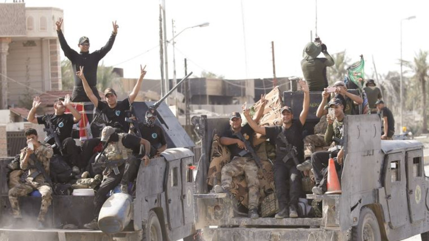 לוחמי מנגנון המאבק בטרור של צבא עיראק