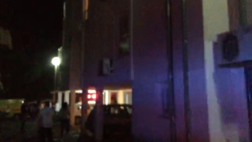 נפילת הרקטה בשדרות