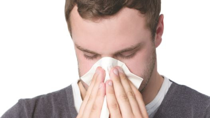 אדם מצונן. צילום אילוסטרציה