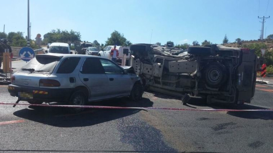 חשד לפיגוע בצומת דניאל