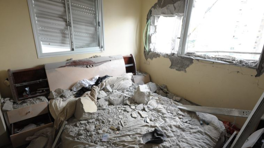 בית באשדוד שנפגע מרקטה, מבצע "עמוד ענן"