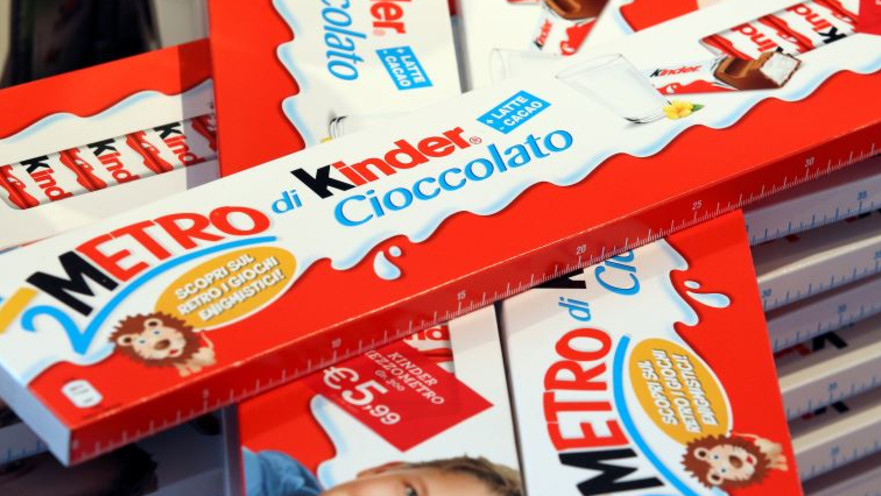 שוקולד של חברת קינדר