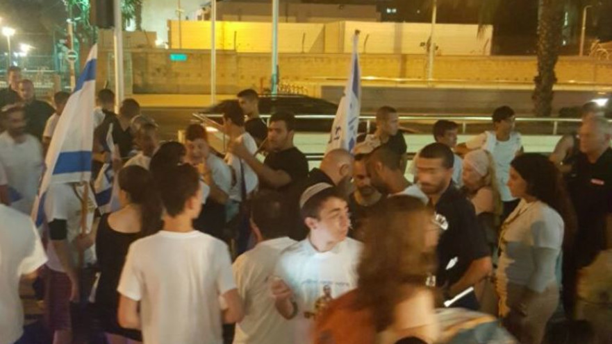 צעדת תמיכה בחייל אלאור אזריה