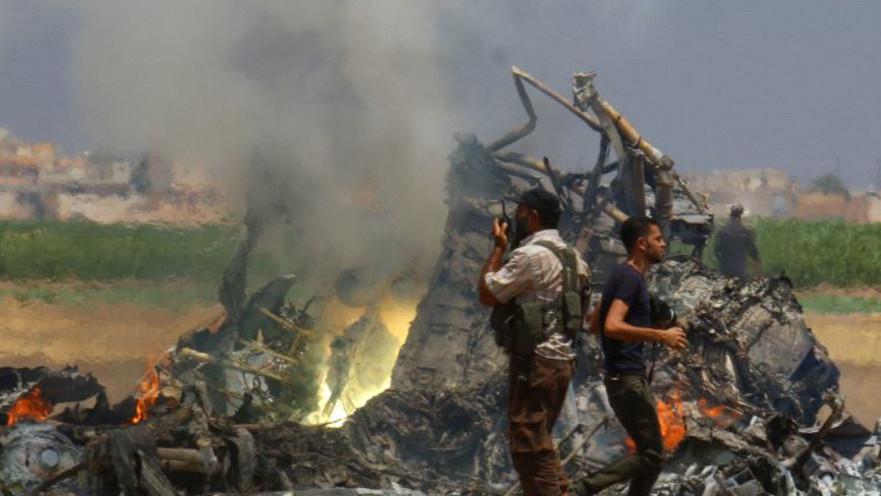 התרסקות מסוק רוסי בסוריה