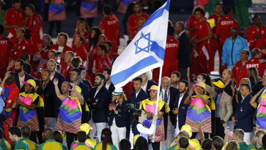 נטע ריבקין בראש המשלחת הישראלית, ריו 2016