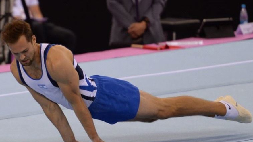 אלכס שטילוב בתרגיל הקרקע בריו