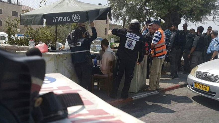 זירת הפיגוע בירושלים