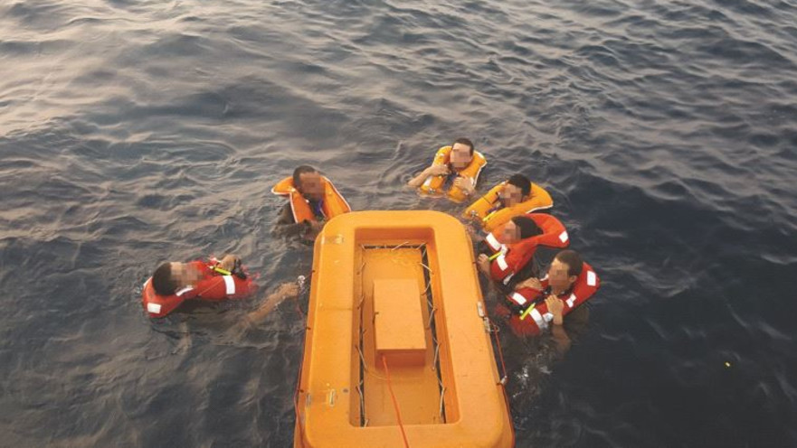 תרגיל נטישה בלב ים, חיל הים