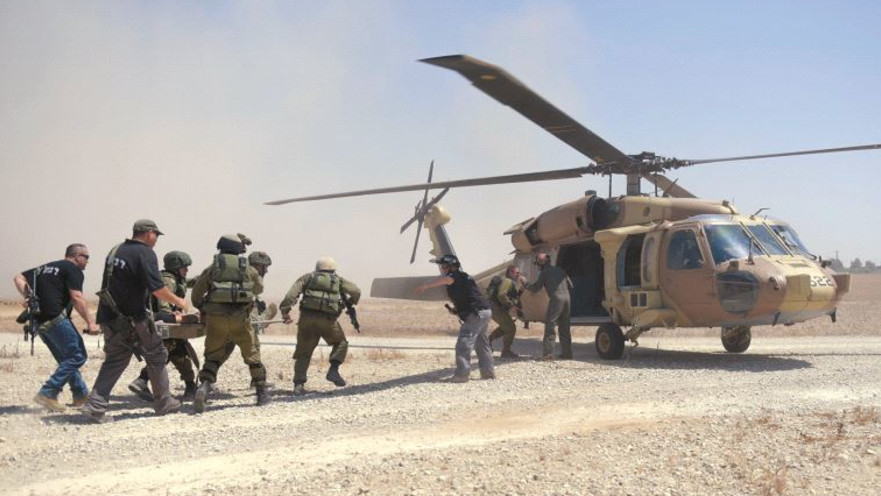 תרגיל מיוחד לפינוי נפגעים המוני