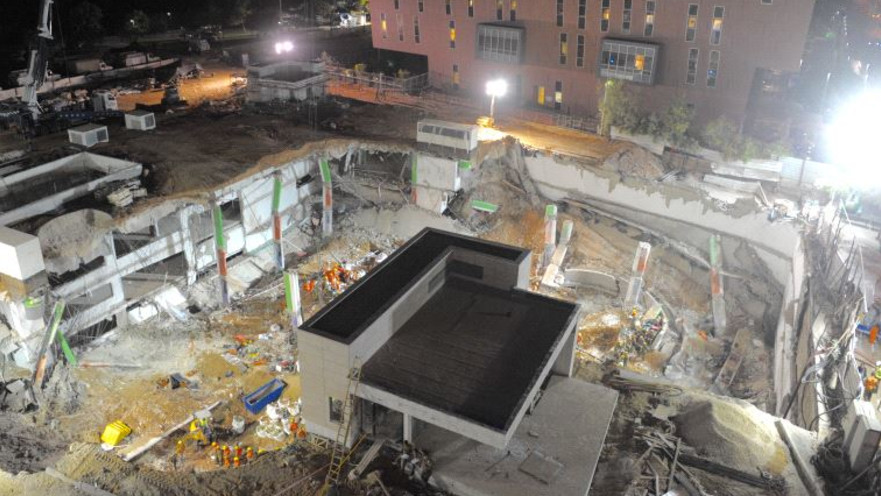 החניון שקרס