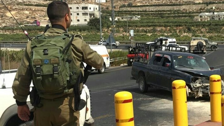 ניסיון לפיגוע דריסה בקרית ארבע