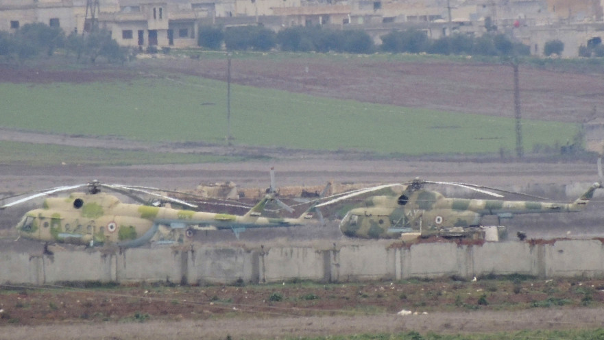 מסוקים של צבא סוריה