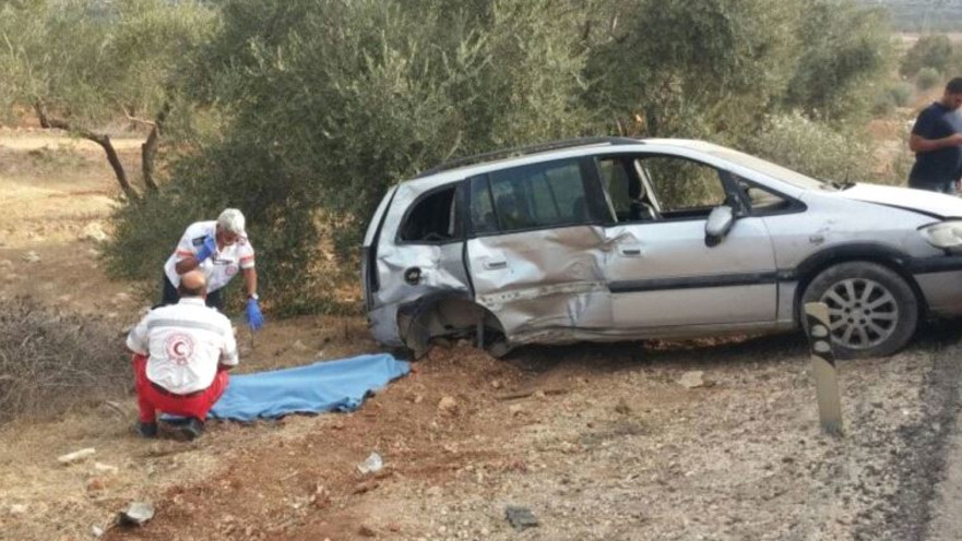 תאונת הדרכים סמוך לאריאל