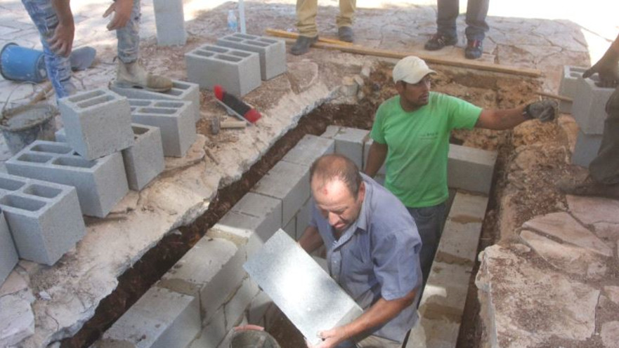 הקבר של שמעון פרס