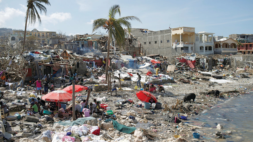 סופת הוריקן מת'יו, האיטי