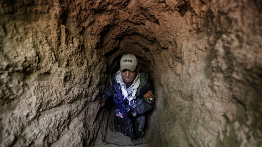 מנהרה התקפית של דאעש שנחשפה