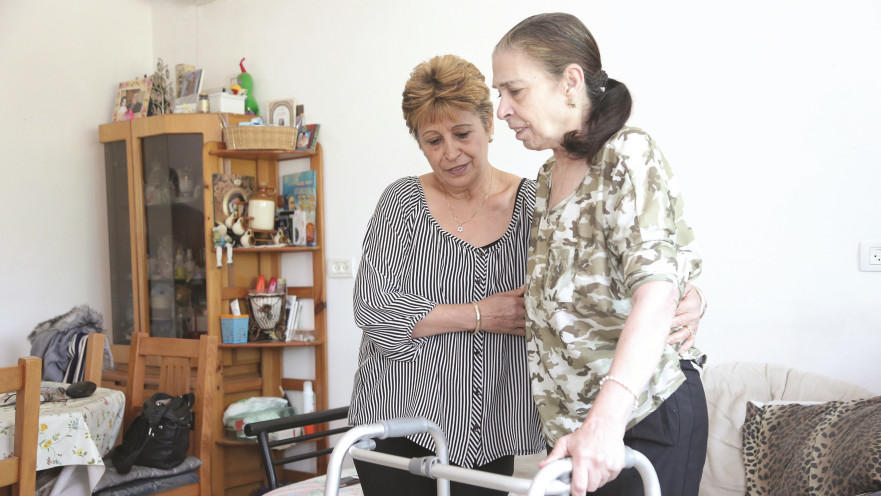 רחל נעים והמטופלת שלה