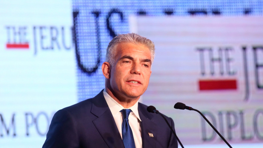 יאיר לפיד, כנס הדיפלומטים של הג'רוזלם פוסט