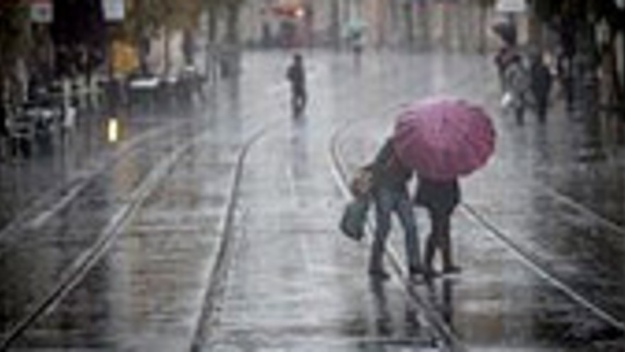 גשם בירושלים