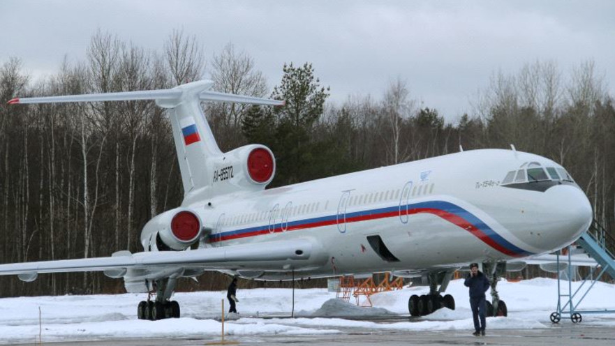 מטוס רוסי מסוג Tu-154