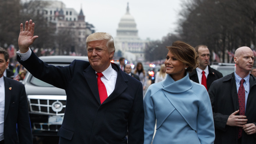 מלניה ודונלד טראמפ