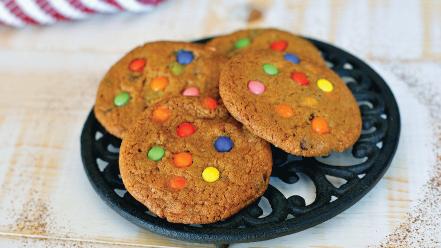 עוגיות שוקולד צ'יפס עם עדשים 