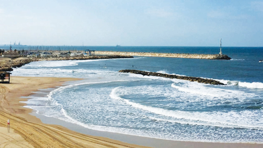 קו החוף של אשקלון