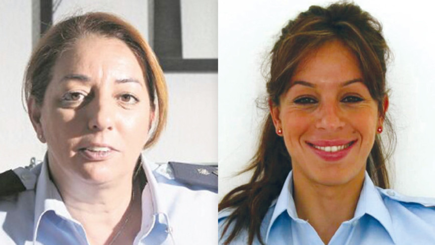 סנ"צ רויטל קרקו, מפקדת משטרת גבעתיים ופקד ז'נט מגן, מפקדת נקודת הבורסה ברמת גן