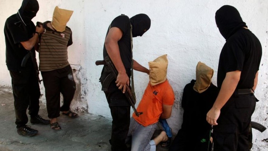 מעצר של משתפי פעולה על ידי חמאס